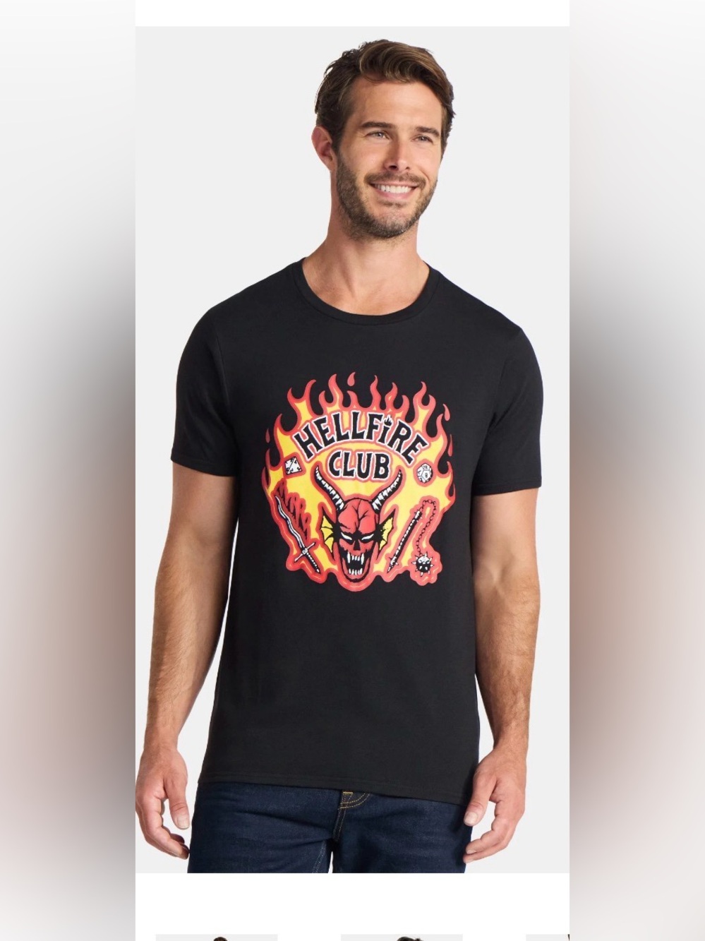 Men's NWT HELL FIRE CLUB SLIM FIT Tee Men's Small(28-30)